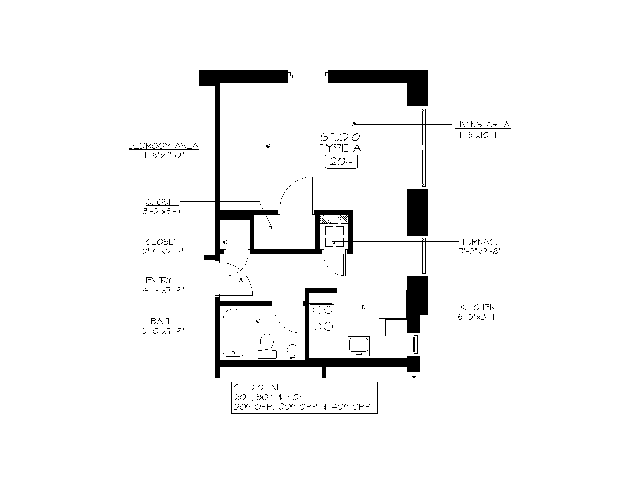 2718 E. Linwood Blvd. 1 Bed Apartment for Rent - Photo Gallery 5